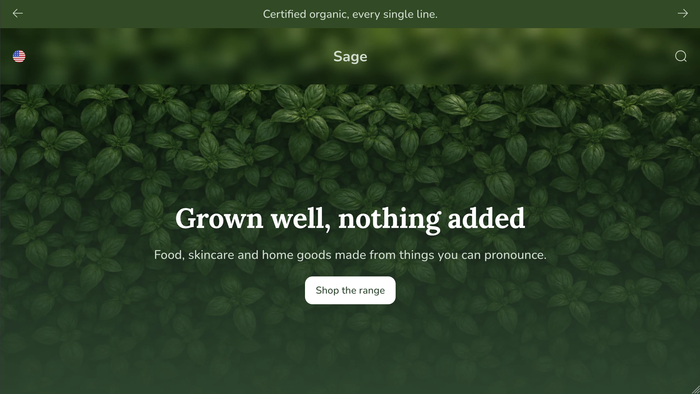 Gotowy sklep Sage