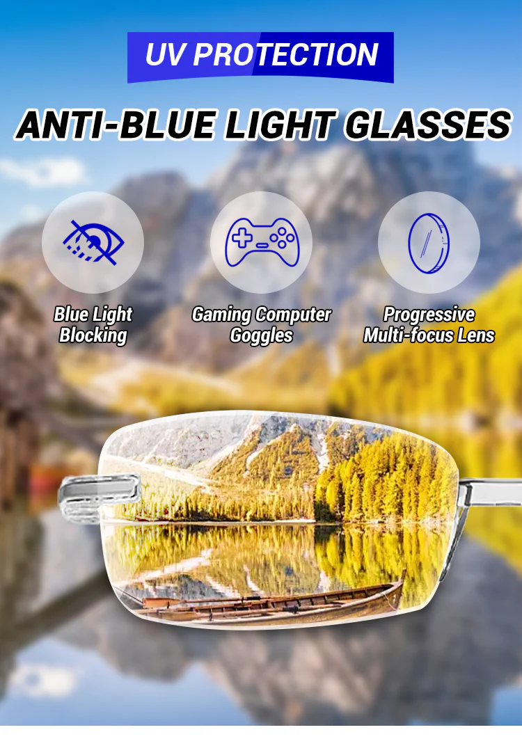 👓 50 % DE RÉDUCTION MAINTENANT ! 💙 Lunettes anti-lumière bleue – Réduisent la fatigue oculaire, montures élégantes et légères pour toute la journée 🖥️✨