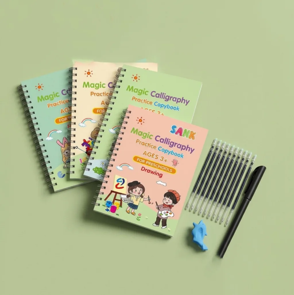 مجموعة الكتابة والرسم السحرية للأطفال